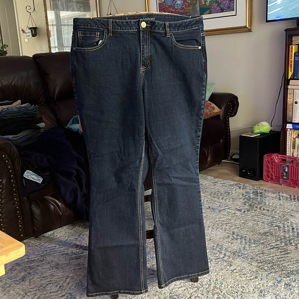 Lane Bryant boot cut genius cut like new, sz 18